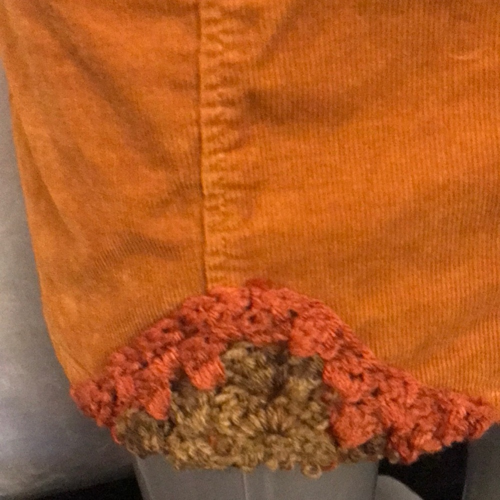 Women’s UPCYCLED HAND CRAFTED & CROCHETED GRANNY SQUARES Sz L Stylish Skirt - Picture 6 of 15
